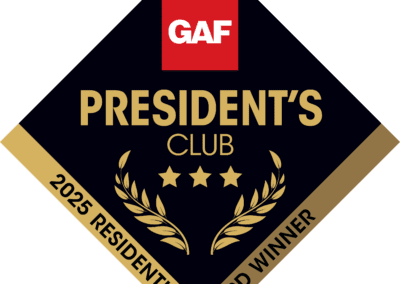 GAF Presidents Club_3 Star_Residential