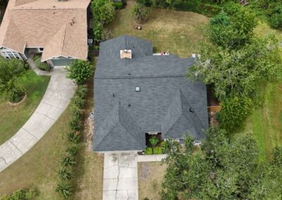 A picture of a residential roof