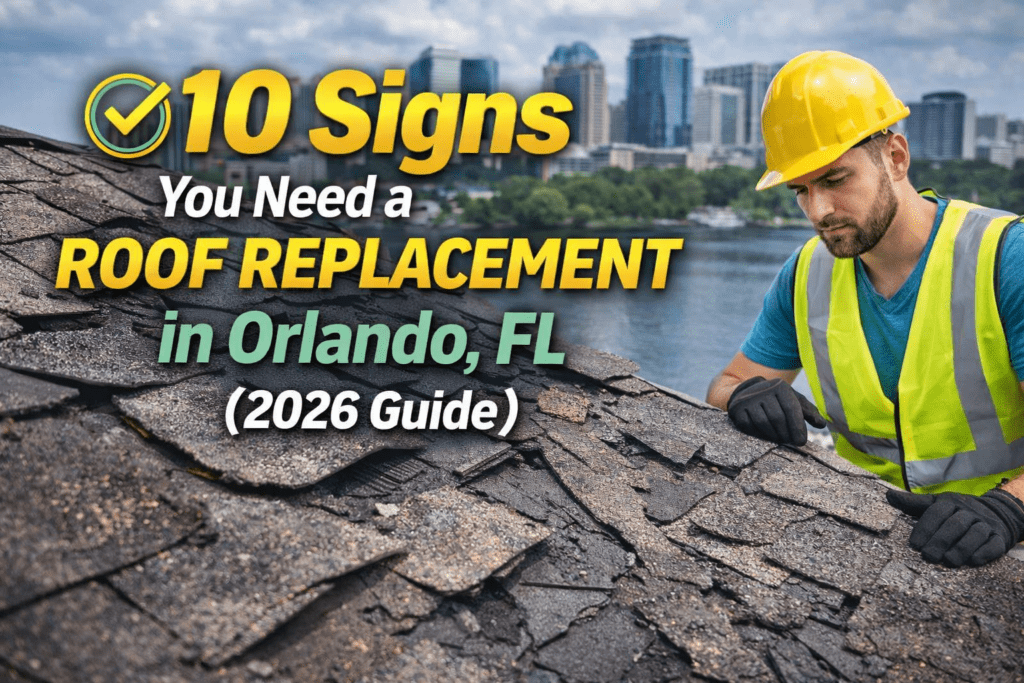 The 10 Signs You Need a Roof Replacement in Orlando (2026)