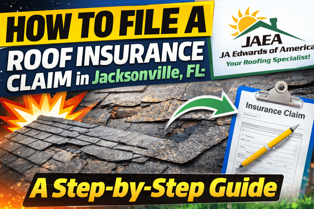 How to File a Roof Insurance Claim in Jacksonville, FL: Step-by-Step